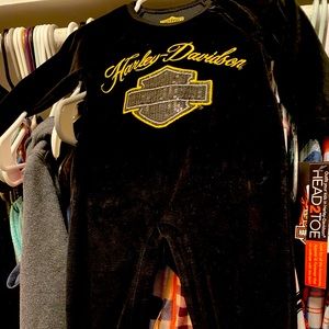 Harley Davidson 🧡🖤🧡 onsie 👶🏼